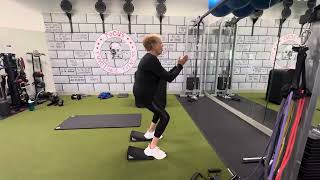 Heels Elevated Squat