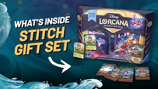 STITCH COLLECTOR'S GIFT SET UNBOXING | Disney Lorcana Azurite Sea Gift Set Opening!