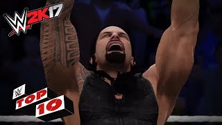 Pulse-Stopping Powerbombs: WWE 2K17 Top 10 2017