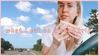 WHAT I EAT ON A ROAD TRIP || starch solution snack ideas, driving from florida to north carolina