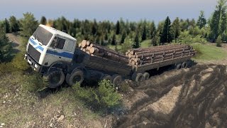 SpinTires Карта "Dolina"