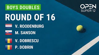 V. ROODENBURG/M. SANSON VS V. DOBRESCU/P. DOBRIN - Open Super 12 2024