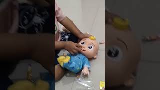 Main sama bayi cocomelon #shortvideo #shortsviral #nauraindira