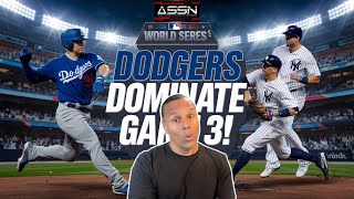 One Win Away! Dodgers Take Commanding 3-0 Lead Over Yankees. World Series 2024