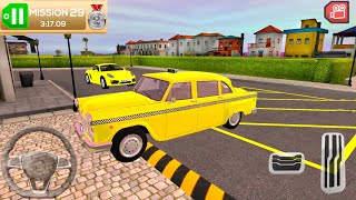 Yellow Ford Taxi Drive - Holiday Car Simulator #XIII - Android Gameplay