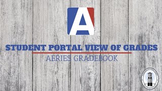 Aeries: Student Portal View of Grades