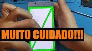 NÃO TROQUE A TELA DO SAMSUNG J7 PRO SEM ANTES VER ESTE VÍDEO