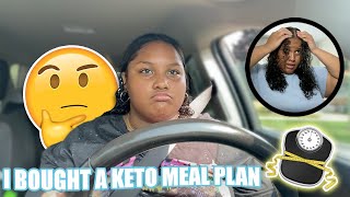 Vlog: I Bought a Keto Meal Plan + MINI Curly Hair Tutorial | Isabella Jaii