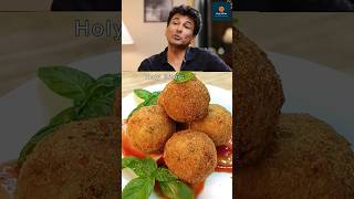 Chef Vikas Khanna Makes Arancini Balls For His Mother।#viralvideo #celebritychef #riceballs #rajma