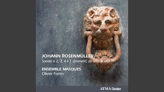 Rosenmüller: Sonata Nona à 5 en ré majeur