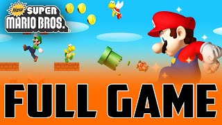 New Super Mario Bros DS - Full Game - Complete Walkthrough - No commentary