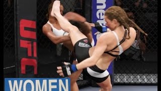 UFC 2 ULTIMATE TEAM Women Online Bantamweight (W) Gameplay HD