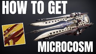 Destiny 2 How to Get Microcosm Exotic Trace Rifle - Final Shape Guide