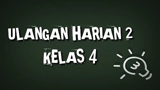 PJOK DARING KELAS 4 ULANGAN HARIAN 2