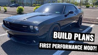 PLANS FOR MY DODGE CHALLENGER SRT8 AND FIRST PERFORMANCE MOD!