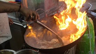 Hyderabad Street Food | How To Make chicken Fried noodles Recipe | Fast Food | Indian Street Food