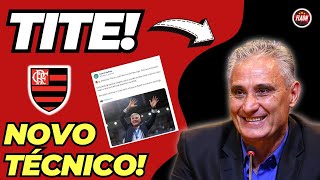 ATENÇÃO! TITE NOVO TÉCNICO DO FLAMENGO ATÉ FINAL DE 2025