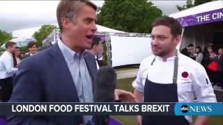 ABC News Goes at Taste of London with Duck and Waffle