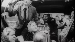 Historischer Film: Straßen machen Freude - Reisen Rasten Bauen Frachten auf der Reichsautobahn