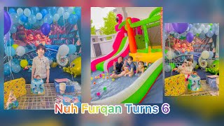 Nuh Furqan Turns 6 pool party 🎉