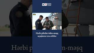 Hərbi pilotlar təlim-məşq uçuşlarını icra ediblər#hərbçi #hərbipilot #təlim #məşq #uçuş #yarabandı