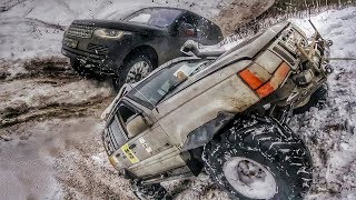 Блокировка ИжТехно на Cherokee. Выезд Саши Царёва/ Overshtag4x4