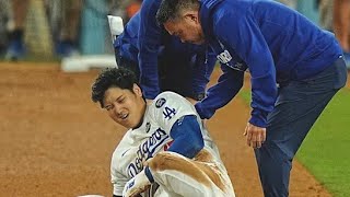 Shohei Ohtani injury | Shohei Ohtani Injures Shoulder in World Series Game 2