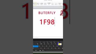 Butterfly  Shortcut key Ms word in the computer, sajuallthebestbd