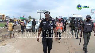 CP Hakeem Odumosu Clears Lagos Ibadan Expressway, Kara Ahead of Sallah