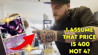 Why's That Pokemon Card SO Expensive?! Vendor POV Chester Card Show   #pokemoncards