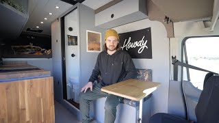 VAN TOUR | Luxury Off-Grid ADVENTURE VAN CONVERSION 🤩