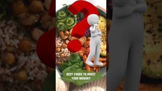 Fuel Your Mind: Discover the Best Foods to Boost Memory 🧠🍏🥑 #Memory#youtubeshorts #trending #viral