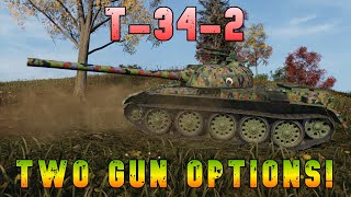 T-34-2 Two Gun Options! ll Wot Console - World of Tanks Modern Armor