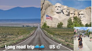 లాంగ్  డ్రైవ్|| Must see Places in USA||5000 km Drive in Usa||Telugu Vlogs