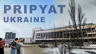 Pripyat. Ukraine. Before and after the Chernobyl disaster