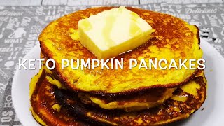 Keto Pumpkin Pancakes 生酮南瓜煎饼