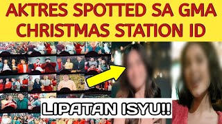 LIPATAN ISYU?! AKTRES SPOTTED SA KAPUSO CHRISTMAS STATION ID