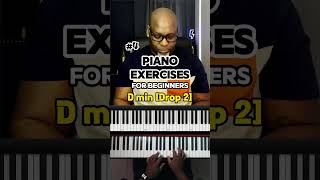 #4 Drop 2 Voicing Piano Exercise | Learn to play Drop 2 chords | The key of C