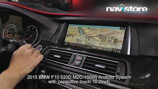 BMW F10 M2C 100IW Android System con Touch Panel 10,2"