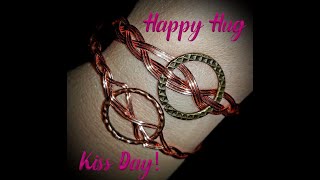 How to braid a XO bracelet for Valentines Day!