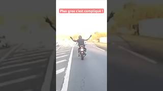 Plus gros c’est compliqué ! #shorts #motard #moto #motovlog #funny #merci #salut