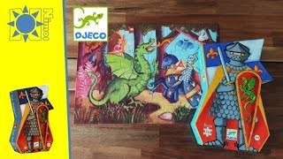 Puzzle Djeco Le chevalier au dragon