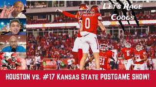 Let's Rage Coogs: Houston Cougars football vs. #17 Kansas State postgame show!