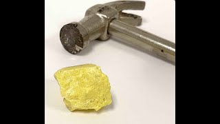 Brittle or Malleable? Properties of Sulfur and Carbon - Hitting with Hammer