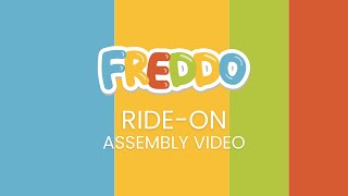 24V Freddo Fire Truck 2-Seater Ride on (Assembly Video)