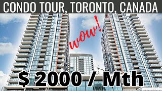 Condo Tour Toronto Canada | Rent in Canada | New Immigrant in Canada