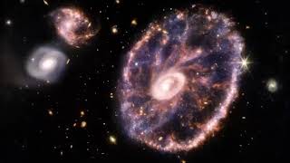 Zoom into the Cartwheel Galaxy   #space   #universe   #nasa