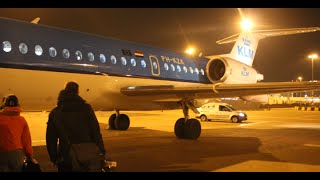 KLM Cityhopper Flight Report KL 1733 Amsterdam to Brussels Fokker 70  1080HDp SamyTravels