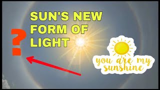 Sun's new form of light 🌞 2020