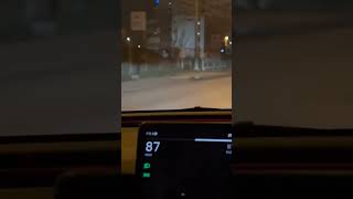 Tesla Model 3 Highland Take Off